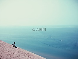 海岸,光明,寧靜