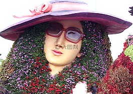 迪拜奇跡花園,花園,花
