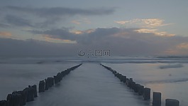 荷蘭,海灘,海
