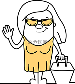 女子,夫人,旅游