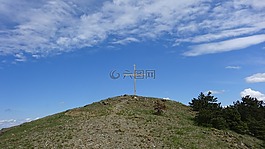 交叉,山,首腦會議