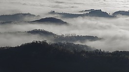 全景,山,景觀