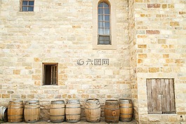 桶,墻,磚