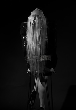 模型,婦女,美