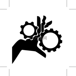 齒輪,受傷,警告