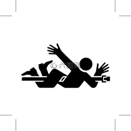 旋轉(zhuǎn)軸,受傷,警告