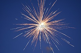 焰火,天空,七月四日