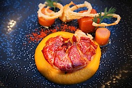 龍蝦,主菜,食品