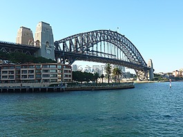 悉尼,橋,水
