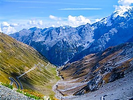 山,景觀,傳遞路