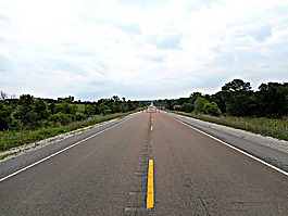 透視,路,高速公路