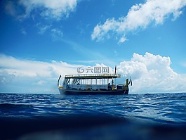 船舶,海洋,水