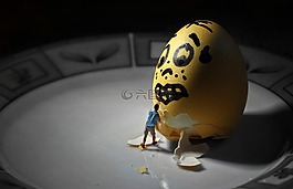 雞蛋,復(fù)活節(jié)彩蛋,小矮人