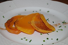 南瓜,橙,開胃菜