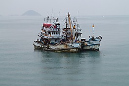 老船,船,泰國