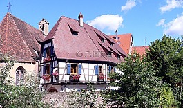 fachwerkhaus,kaysersberg,阿爾薩斯
