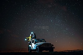 黑暗,夜,星星
