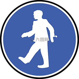 走,男子,跡象