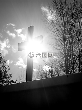 十字架,神,交叉