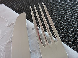 刀具,吃,福克
