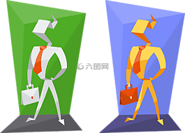 折紙,字符,男子