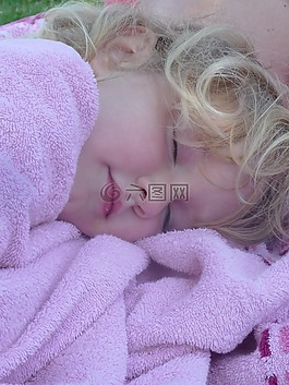 女孩,孩子,睡眠