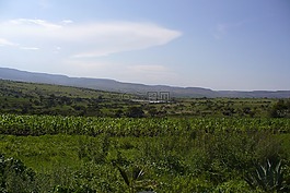 谷,農(nóng)村,景觀