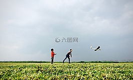 人,播放,男子