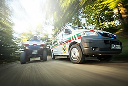 汽車,藍(lán)燈,照片