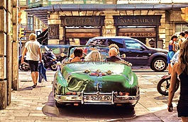 車,車輛,街