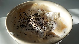 咖啡,這,食品
