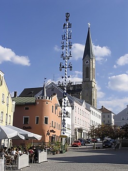 市场,waldkirchen,肖像