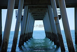 碼頭,海洋,澳大利亞