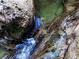 水,春天,石頭