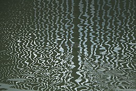 水,鏡像,模式