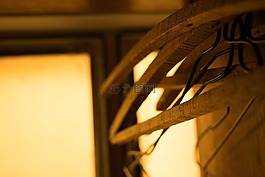 室內(nèi),木,衣架