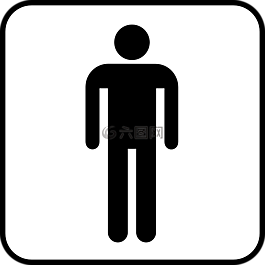 廁所,男子,人類