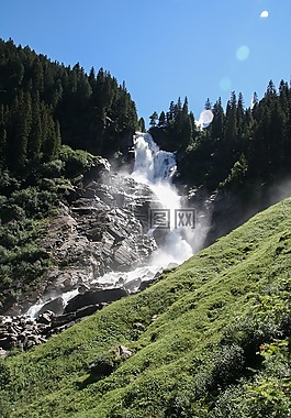 克里姆爾人 wasserfall,瀑布,性質(zhì)
