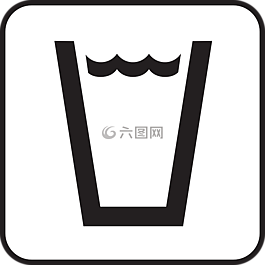 喝,水,玻璃