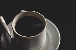 黑,咖啡,美式咖啡