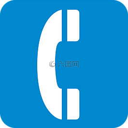 電話,溝通,藍色