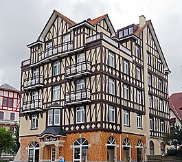 fachwerkhaus,多層,歷史