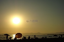 太陽(yáng),海灘,假期
