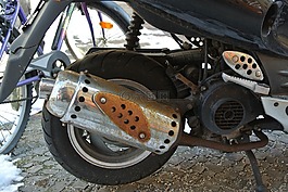摩托車,發(fā)動機,自行車