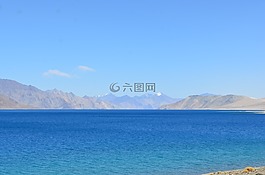 自然,湖,山