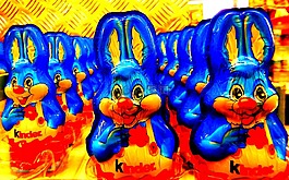 復(fù)活節(jié)兔子,豐富多彩,復(fù)活節(jié)