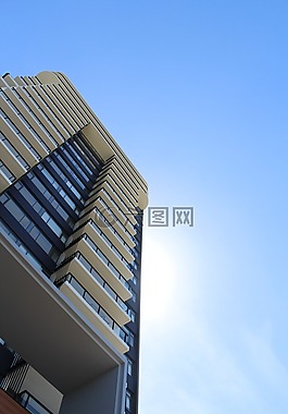 建設(shè),公寓,天空