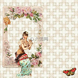 女孩,女士,夫人