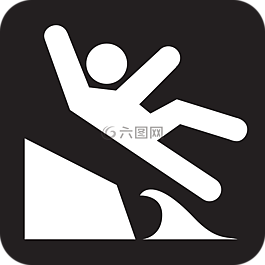 下降,滑,水