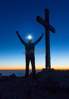 首腦會議,高山,日出